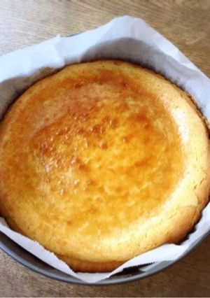 簡単しっとりベイクドチーズケーキ-レシピのメイン写真