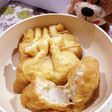 長いものもっちり巾着♪