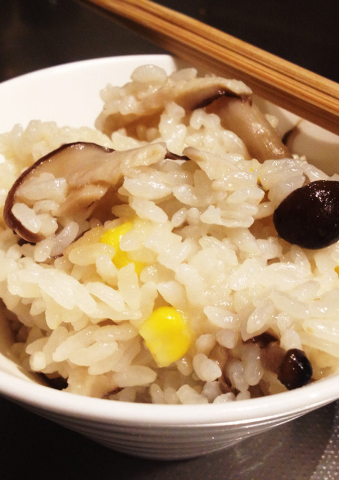 炊飯器で簡単！お餅でもちもち中華風おこわ-レシピのメイン写真