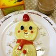 リプトンひらめき朝食♡マフィンで雪だるま