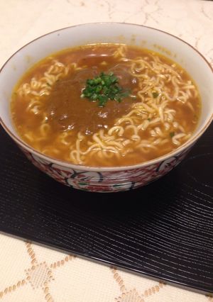 インスタントラーメンでカレーラーメン-レシピのメイン写真