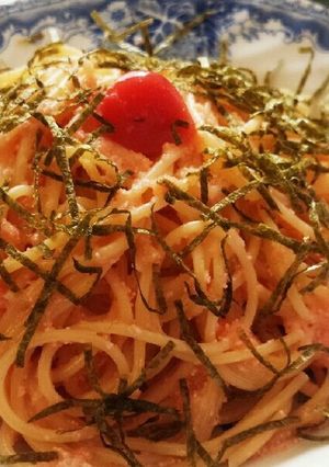 簡単美味しい！たらこスパゲッティ-レシピのメイン写真