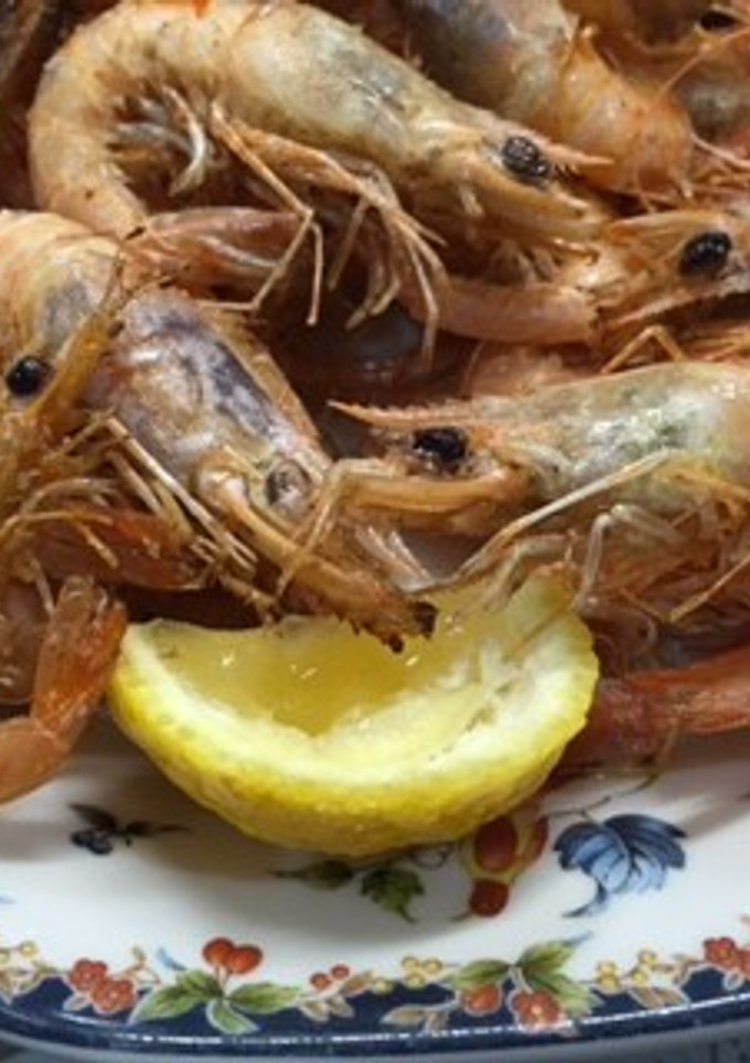 生の小エビの素揚げ　居酒屋風　-レシピのメイン写真