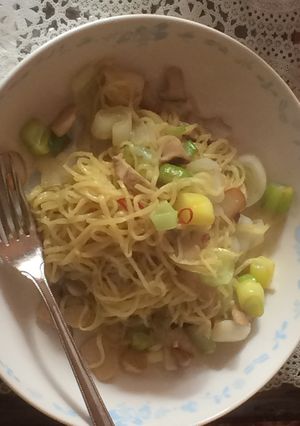 凍み糸こんにゃくで野菜ペペロンチーノ-レシピのメイン写真