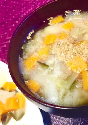 離乳食に♫サイコロ野菜たっぷりお味噌汁-レシピのメイン写真