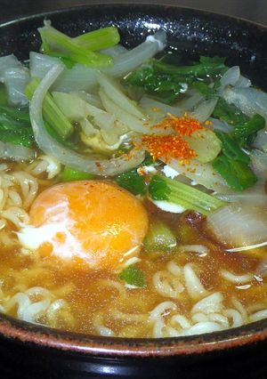 サッポロ一番味噌ラーメン（別ゆで）-レシピのメイン写真
