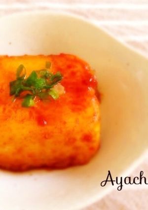 コチュジャン☆揚げ出し豆腐-レシピのメイン写真