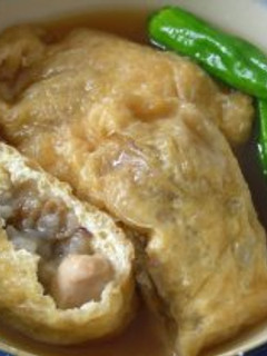 鶏とろろの巾着-レシピのメイン写真