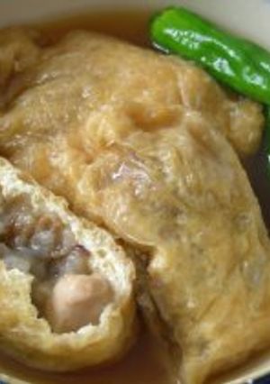 鶏とろろの巾着-レシピのメイン写真