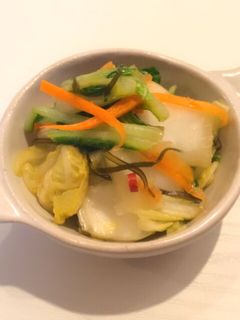 クセになる♡白菜と人参の美味しいお漬物-レシピのメイン写真