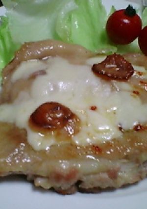 チキンの味噌焼きonチーズ-レシピのメイン写真
