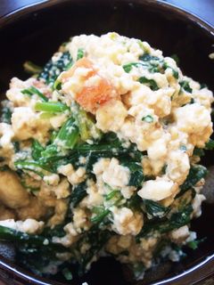 ほうれん草の白和え-レシピのメイン写真