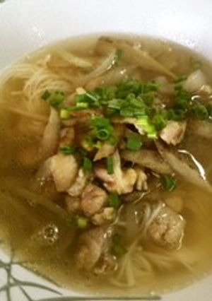 幻の『資さんうどん』かしわ汁細めん！！-レシピのメイン写真