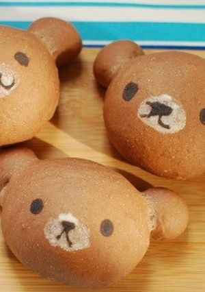 くまちゃんパン♡ココア♡-レシピのメイン写真