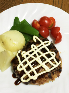 酒粕入りハンバーグ-レシピのメイン写真