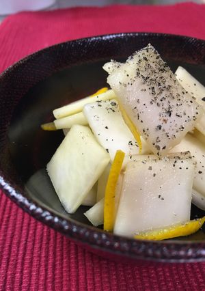 大根皮で止まらない箸休め-レシピのメイン写真