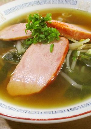 もやしと焼き豚シンプル味噌ラーメン-レシピのメイン写真