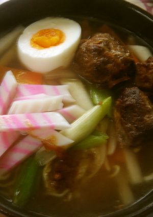 八重山そばスープを使って絶品ラーメン-レシピのメイン写真