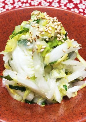 大葉香るもりもり白菜サラダ-レシピのメイン写真