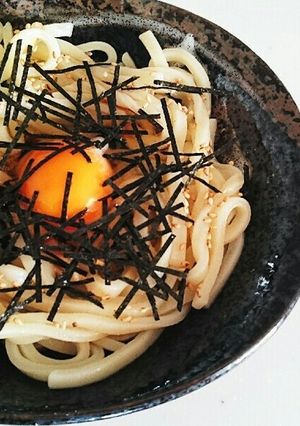 超簡単❗卵かけうどん-レシピのメイン写真