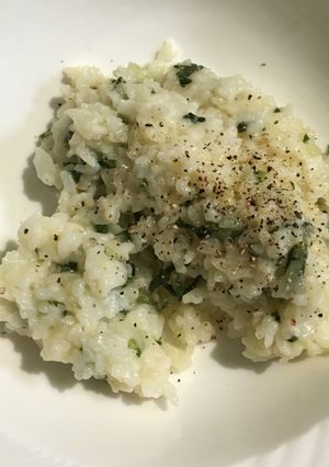 春菊のチーズリゾット-レシピのメイン写真