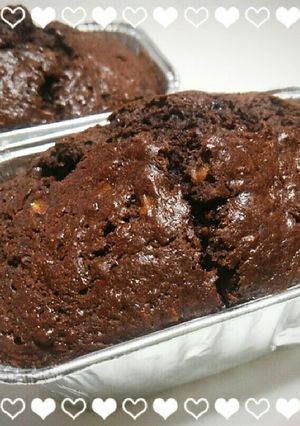 ちょっぴりリッチなチョコバナナケーキ-レシピのメイン写真