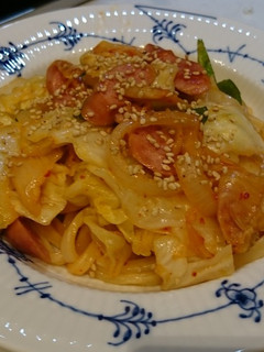 まぜるだけ焼きキムチうどん-レシピのメイン写真