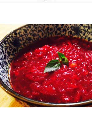 簡単☆本場の味ベーコンのボルシチスープ-レシピのメイン写真