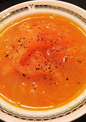 【料理上手の母直伝】玉ねぎ&人参スープ-レシピのメイン写真