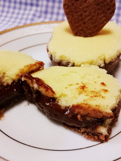 チョコが溶け出すチーズケーキタルト♪-レシピのメイン写真