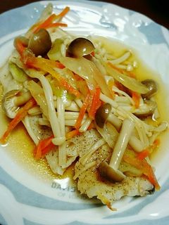 ごま油香る☆鱈の野菜あんかけ-レシピのメイン写真
