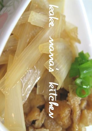 油揚げ♥♡簡単ねぎ煮-レシピのメイン写真