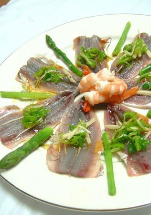 お洒落になりたい鰯の☆和風カルパッチョ♪-レシピのメイン写真