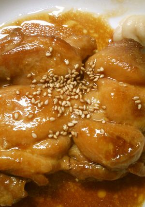 めんつゆで簡単！鶏もものチキンステーキ！-レシピのメイン写真