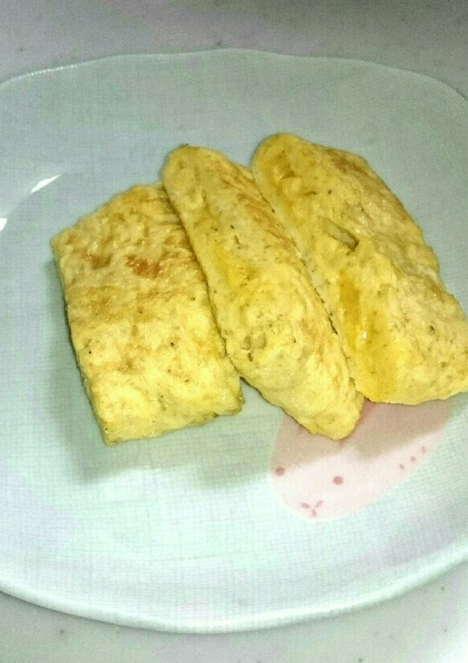 お弁当に簡単☆ごまと生姜の卵焼き♪-レシピのメイン写真