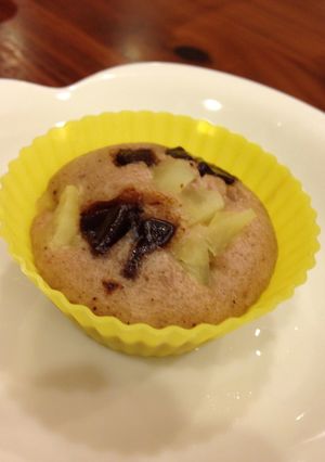 チョコっとリンゴ蒸しパン-レシピのメイン写真