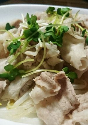 簡単!豚しゃぶ-レシピのメイン写真