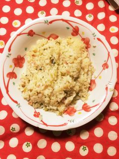 大根の葉とベーコンのピラフ-レシピのメイン写真