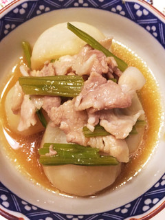 かぶと豚バラ肉の甘辛煮-レシピのメイン写真