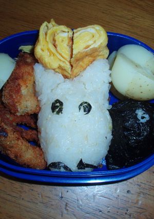 小トトロ&ススワタリ弁当-レシピのメイン写真