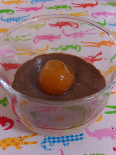 ダブルで楽しい餅チョコプリン-レシピのメイン写真