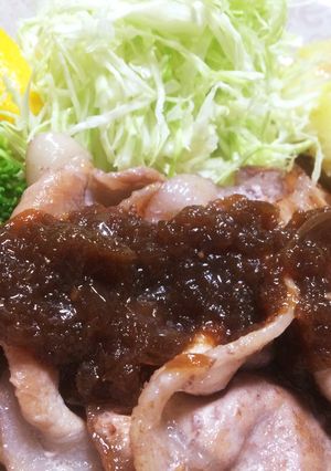 ダイエット♡グレービーソースで豚焼しゃぶ-レシピのメイン写真