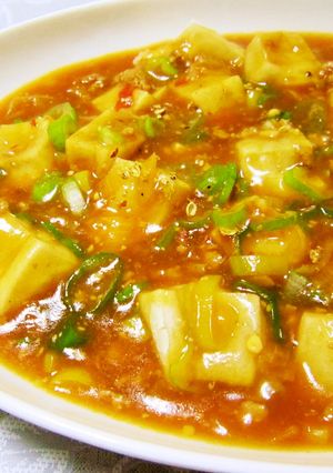 切り餅で美味し楽し♪なんちゃって麻婆豆腐-レシピのメイン写真