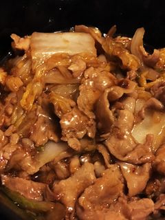 豚バラと白菜の甘辛炒め-レシピのメイン写真