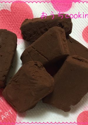 生チョコ-レシピのメイン写真