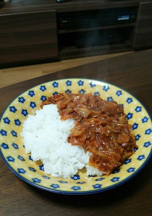 キャベツと挽き肉のトマトカレー-レシピのメイン写真
