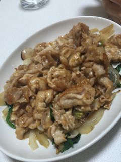 豚肉の生姜焼き たまねぎのバター炒め添え-レシピのメイン写真