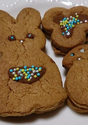 子どもと一緒に♪チョコサンドクッキー-レシピのメイン写真