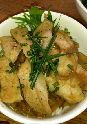 豚トロ丼-レシピのメイン写真
