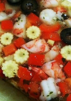 海老と野菜のゼリー寄せ-レシピのメイン写真